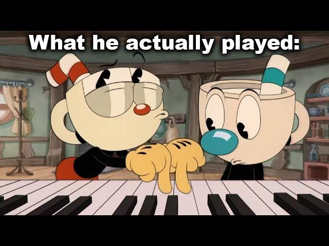 Pianos are Never Animated Correctly... (Cuphead Piano Lesson)