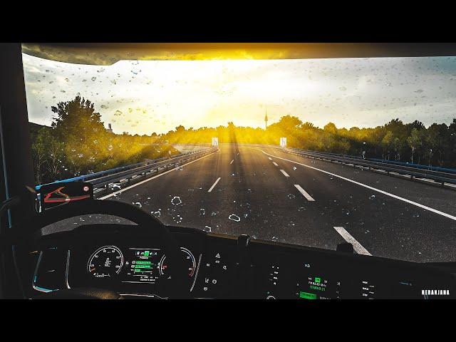 Euro Truck Simulator 2 Mods v1.50 Dirty Windshield Pack