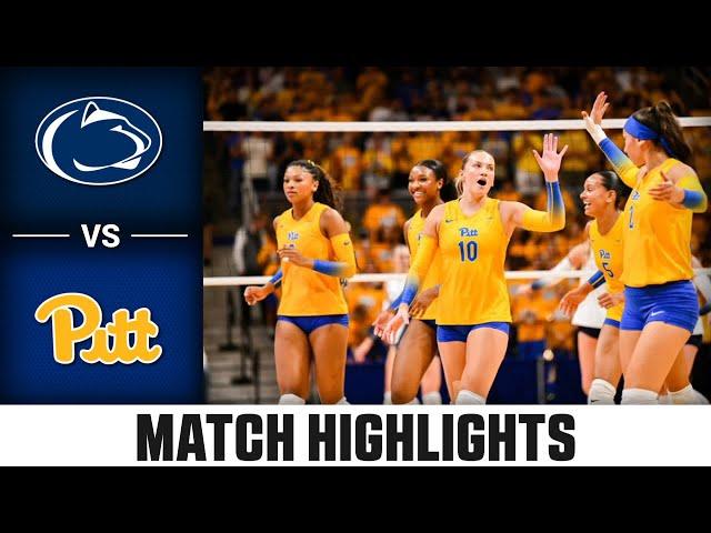 Penn State vs. Pitt Match Highlights | 2024 ACC Volleyball