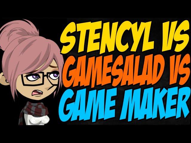 Stencyl vs GameSalad vs Game Maker Studio