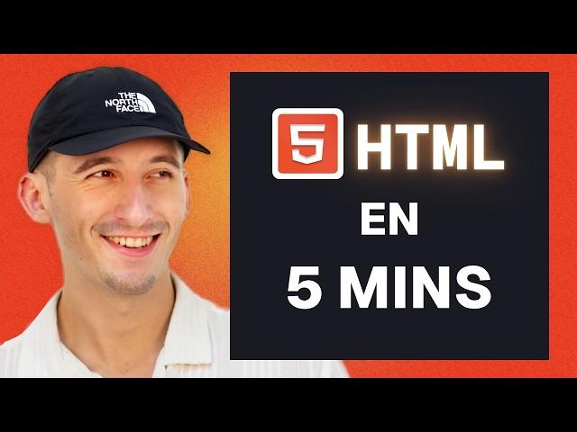 Apprendre le HTML en JUSTE 5 minutes