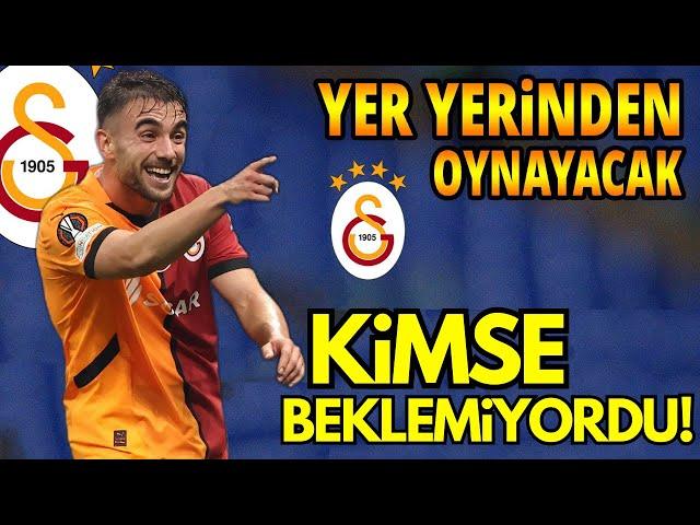 GALATASARAY'DA YER YERİNDEN OYNAYACAK! YUNUS AKGÜN..