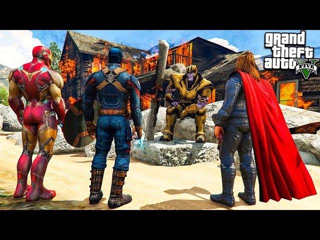 ТАНОС ПРОТИВ МСТИТЕЛЕЙ ФИНАЛ В ГТА 5 МОДЫ! AVENGERS ENDGAME ОБЗОР МОДА В GTA 5! ИГРЫ ГТА ВИДЕО MODS