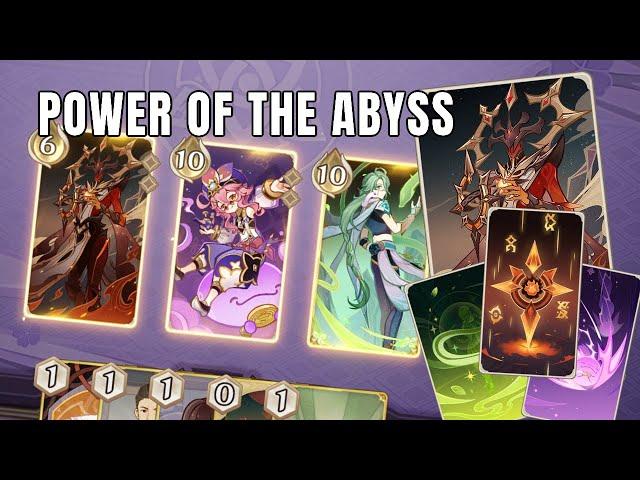 Burning Enemies With Pyro Abyss Lector | Genshin TCG