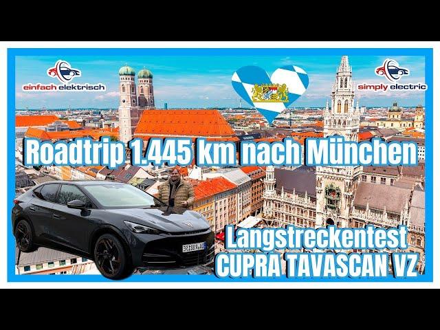 Roadtrip Cupra Tavascan  - Langstreckentest auf 1.445 km