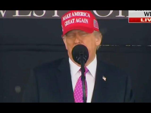 Trump goes on winding tangent during West Point commencement ceremony