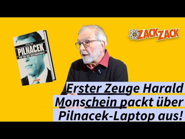 Exklusiv: Erster Zeuge Harald Monschein packt über Pilnacek-Laptop aus!