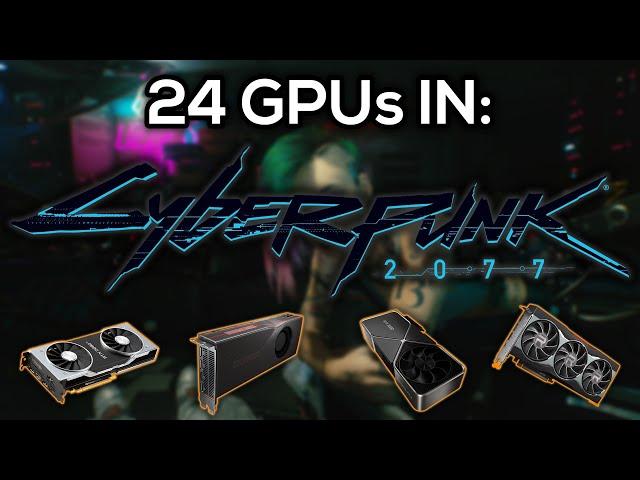 How optimized is Cyberpunk 2077? 24 GPUs Tested (incl. RTX 3000 series, RX 6000 series & older)