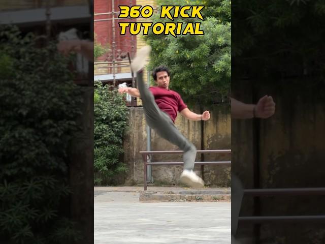 360kick tutorialknockout kick ever #shorts #tutorial #fypviral