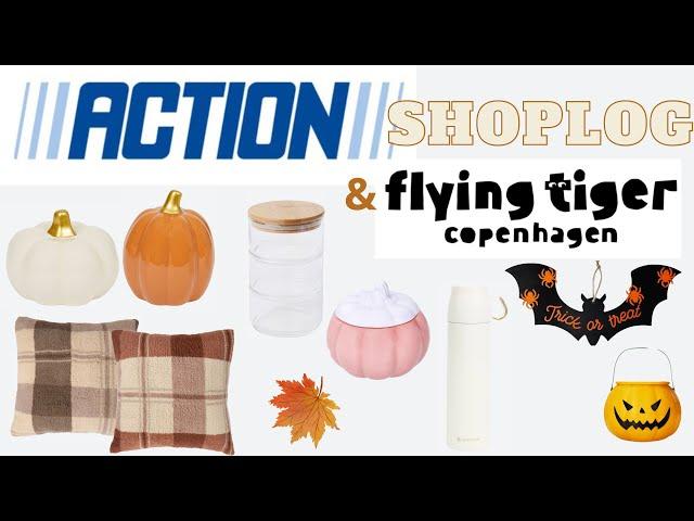 Action shoplog & Flying Tiger