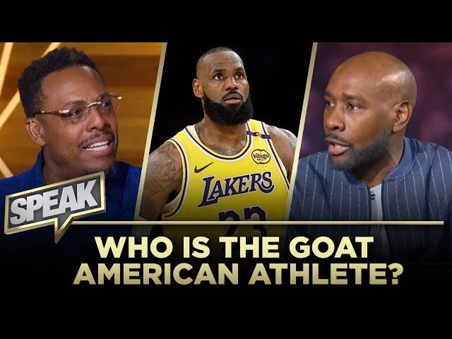 Slimmed-down Luka, Saquon talks tush push, LeBron, Wilt or Bo the GOAT American athlete? | SPEAK