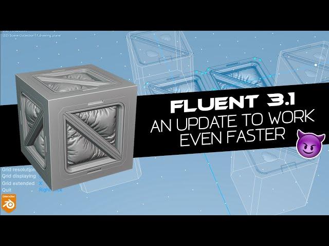 Duplicate, reuse and multiple bevel - Fluent 3.1 update for Blender