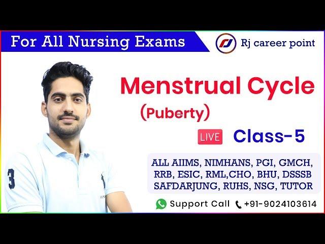 Menstrual cycle (Puberty) | by Rajesh Sir | Rj career point