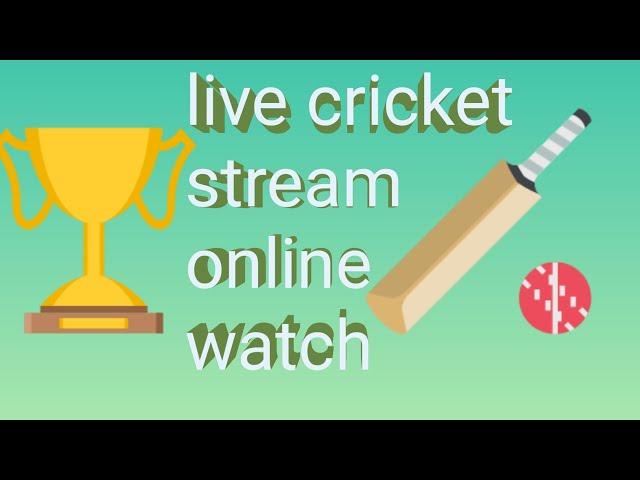 live cricket stream site