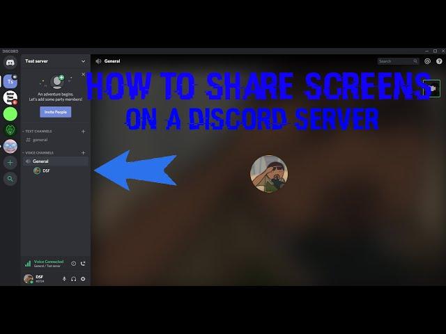 How to screen share on a Discord Server