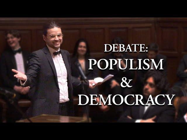 Winston Marshall argues that populism is not a threat democracy, but rather is democracy itself 6/6