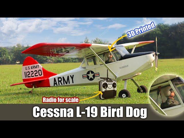 Cessna L-19 'Bird Dog' RC Plane from Foam