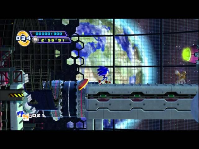 BETA FOOTAGE - Death Egg mk.II Act 1 - Sonic the Hedgehog 4: Episode 2