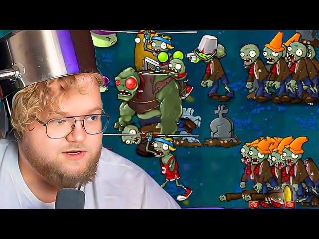 T2X2 ИГРАЕТ в Растения Против Зомби С САМЫМ СЛОЖНЫМ МОДОМ Brutal / Plants Vs Zombies