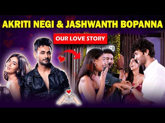 Jashwanth & Akriti Negi Love Story I Amrita Rao I RJ Anmol I COUPLE Of Things I #engaged #jashkriti