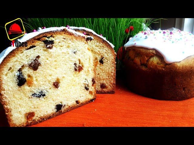 Easter sweet bread recipe Russian kulich