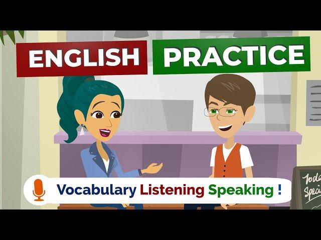 English Speaking Practice Easy Way | American English Conversation Practice