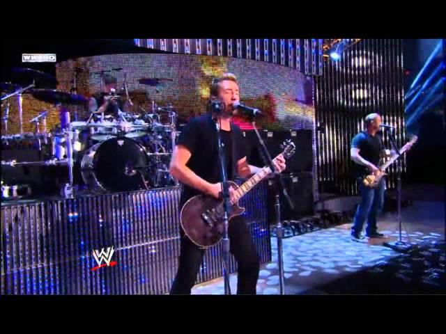 Nickelback Rockstar Live @ wwe