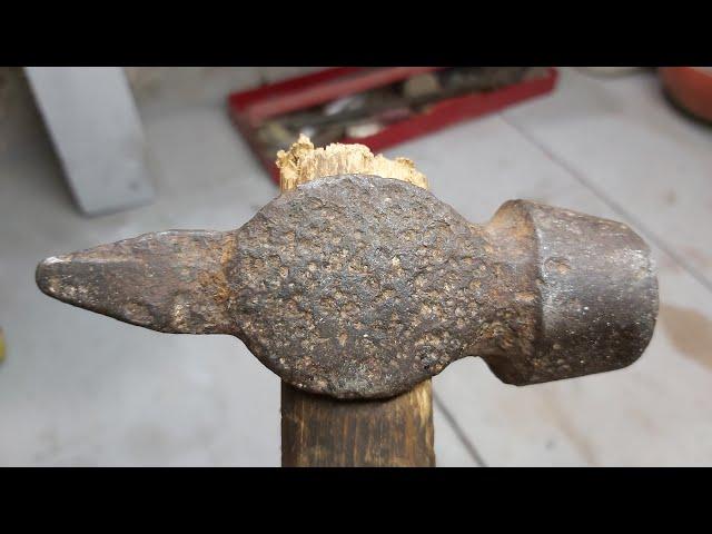 ЛУЧШЕЕ восстановление СОВЕТСКОГО молотка DIY | THE BEST restoration of A SOVIET DIY hammer