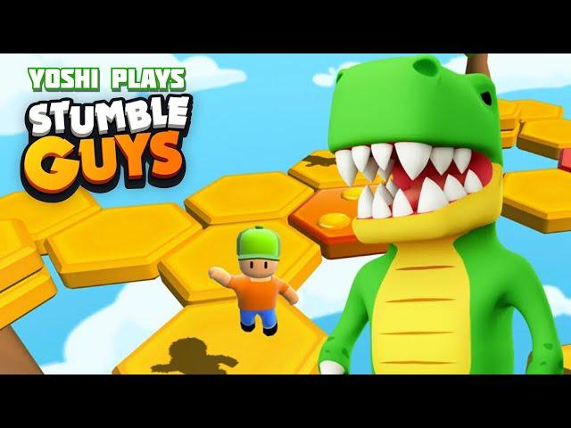 Yoshi plays - STUMBLE GUYS !!! part 2