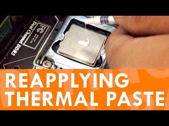 BASICS: Reapply Thermal Paste