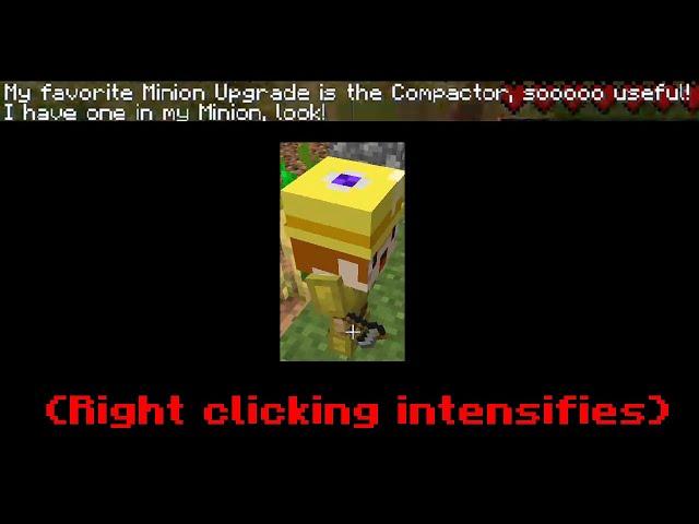 How it feels to collect the wheat minion (Hypixel skyblock)