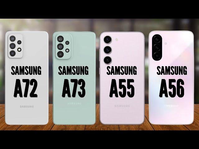 Samsung Galaxy A72 vs Galaxy A73 vs Galaxy A55 vs Galaxy A56 | Kemono Tech