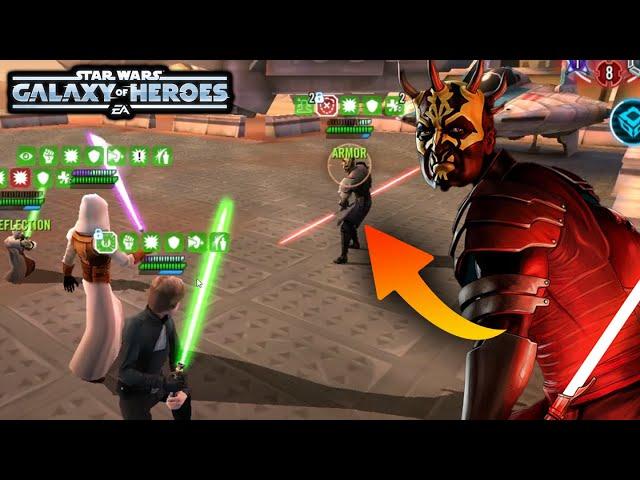 Savage Opress is SAVAGE - Indestructible Savage Omicron in Galaxy of Heroes