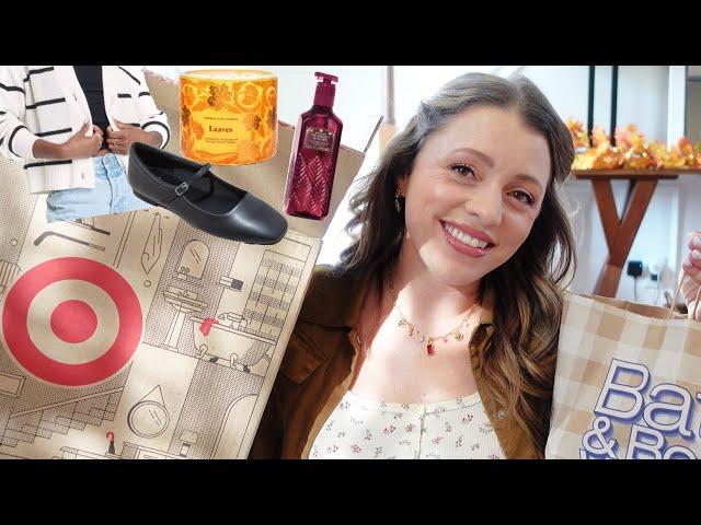 FALL HAUL  Target fashion & home, Bath & Body Works, autumn Michael's home decor