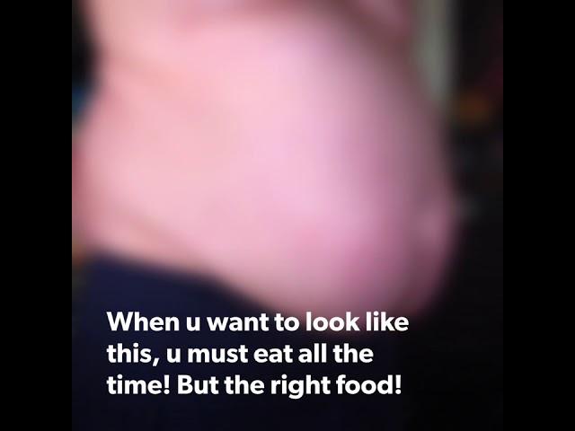 How to: Gain Weight like a Feedee #fat #notforkids