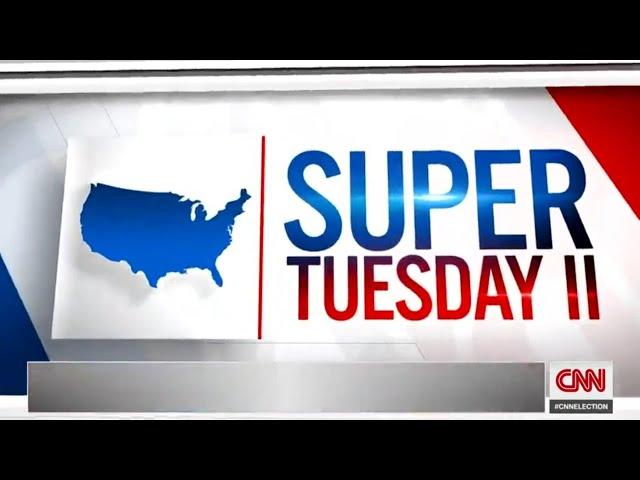 CNN's 2020 Super Tuesday 2 Coverage - 4pm to 10:15pm [No Commercials]