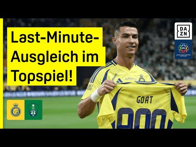 CR7-Verzweiflung, Kessie-Traumtor und später Ausgleich: Al-Nassr - Al-Ahli | Saudi Pro League | DAZN