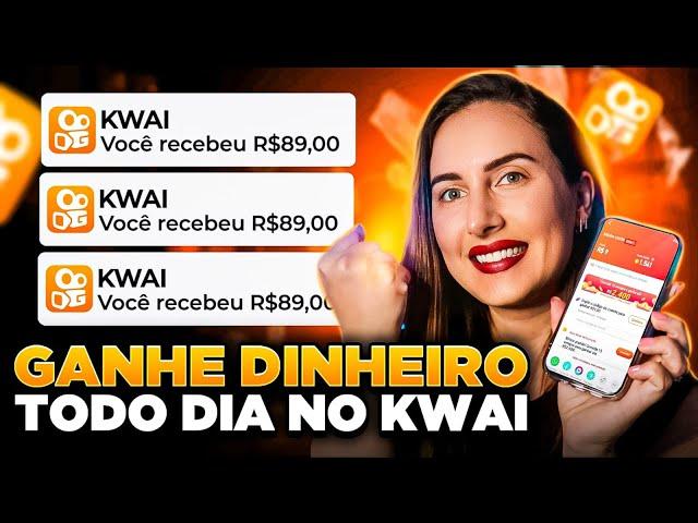 [R$65 TODO DIA COM KWAI] COMO GANHAR DINHEIRO COM O KWAI EM 2024 Sem Aparecer home office