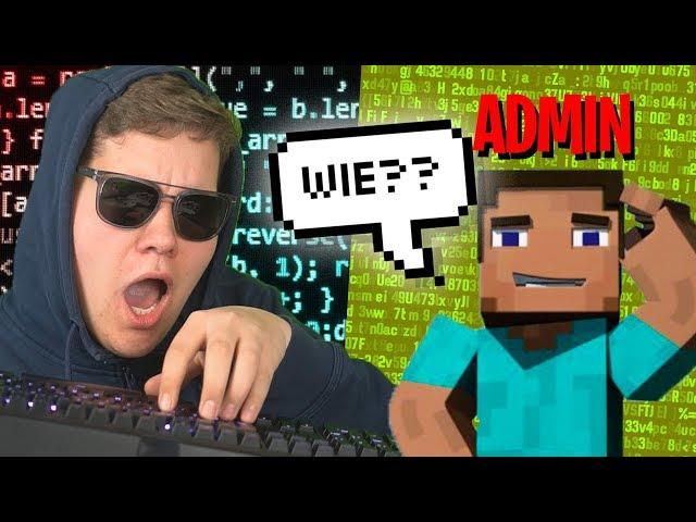 Ich gebe mich als Profi Hacker in Minecraft aus (Admin getrollt)