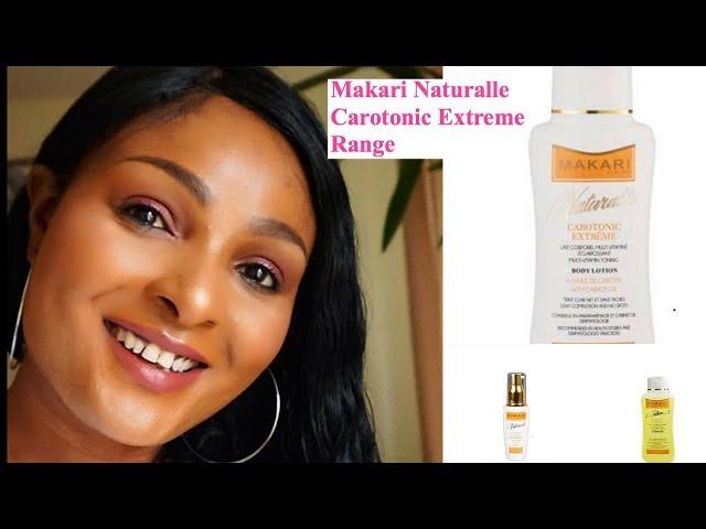 FULL REVIEW MAKARI NATURALLE CAROTONIC EXTREME RANGE (Skin toning)