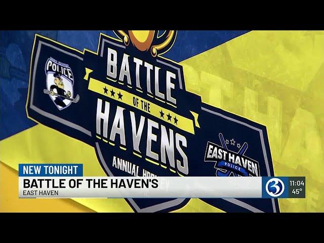 Police compete in Battle of the Haven’s charity hockey game