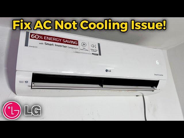 How to Fix LG AC Not Cooling Problem