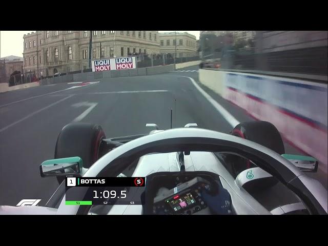 2019 Azerbaijan Grand Prix: Valtteri Bottas' Pole Lap | Pirelli