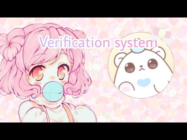 How to set up a cute verification using Mimu bot!!!