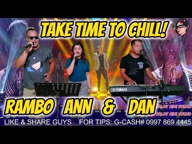 TAKE TIME TO CHIIL! RAMBO, ANN & DAN JAM AT ZALDY MINI SOUND STUDIO