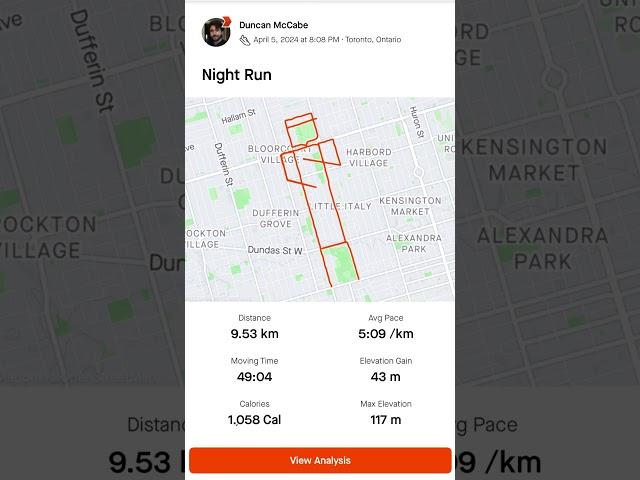 I turned my Strava runs into a flipbook animation