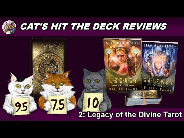 CAT’S HIT THE DECK REVIEW #2: Legacy of the Divine Tarot (Ciro Marchetti)