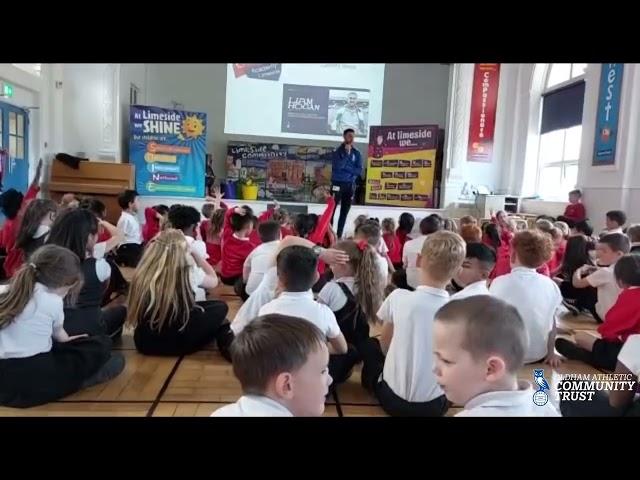 Liam Hogan Visits Oasis Limeside