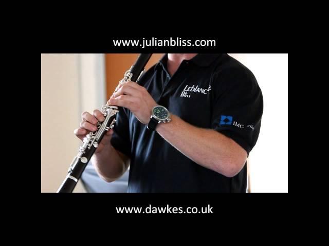 Julian Bliss Clarinet - Flight of the Bumblebee excerpt @ Dawkes Music