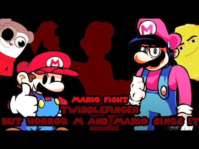 MARIO BATTLE (TWIDDLEFINGER BUT HORROR M AND MARIO SINGS IT)